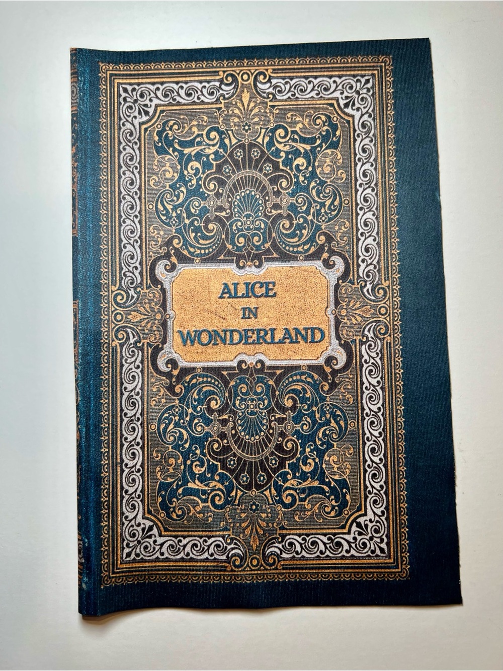 Alice in Wonderland Book Shaped Microfiber Eyeglasses Cleaning Cloth Library